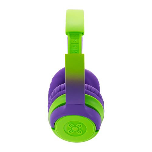 Moki Mixi Volume Limited Wireless Headphones Green/Purple