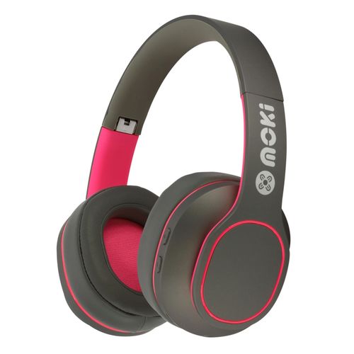 Moki Navigator ANC Volume Limited Wireless Headphones Pink