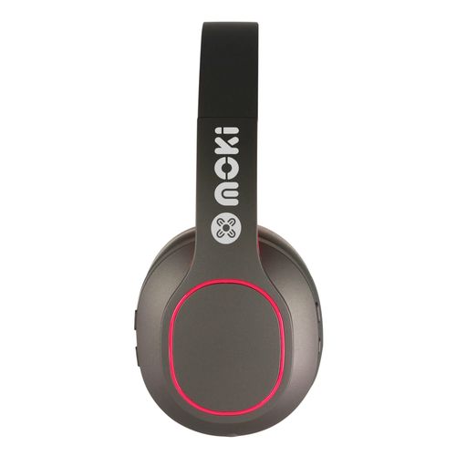 Moki Navigator ANC Volume Limited Wireless Headphones Pink