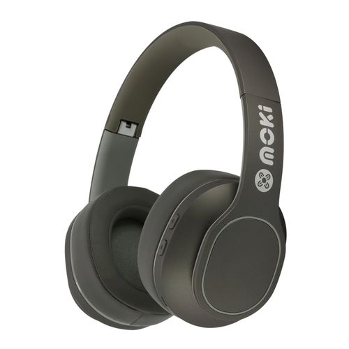 Moki Navigator ANC Volume Limited Wireless Headphones Grey