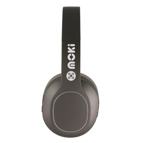 Moki Navigator ANC Volume Limited Wireless Headphones Grey