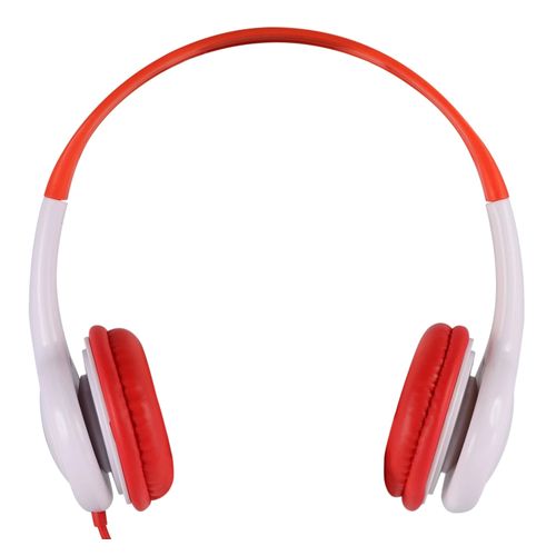 Moki Volume Limited Headphones For Kids Red
