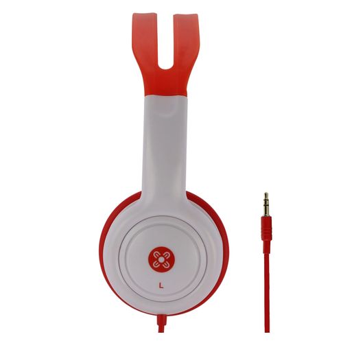 Moki Volume Limited Headphones For Kids Red
