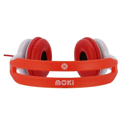 Moki Volume Limited Headphones For Kids Red