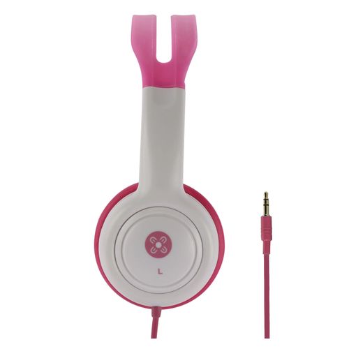 Moki Volume Limited Headphones For Kids Pink