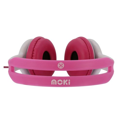 Moki Volume Limited Headphones For Kids Pink