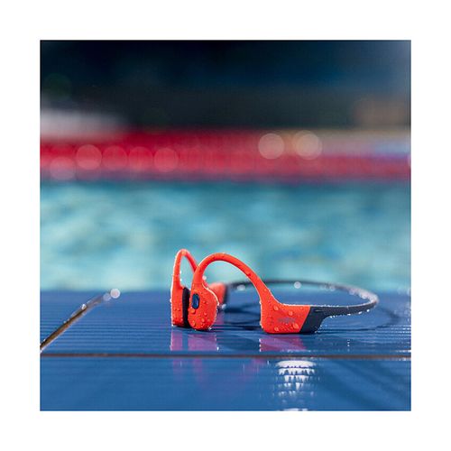 Shokz OpenSwim Pro Wireless Headphones Red