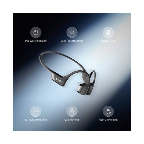 Shokz OpenRun Pro 2 Wireless Headphone Standard Black