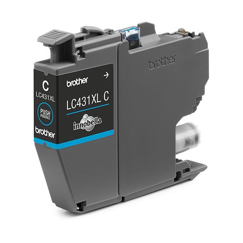 Brother LC-431XL Cyan Ink Cartridge - up to 500 pages