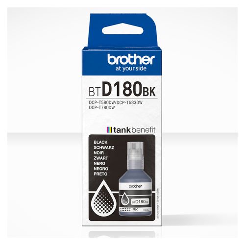 Brother Ink Tank BTD180BK Black 108ml