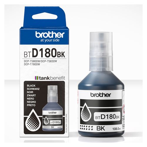 Brother Ink Tank BTD180BK Black 108ml