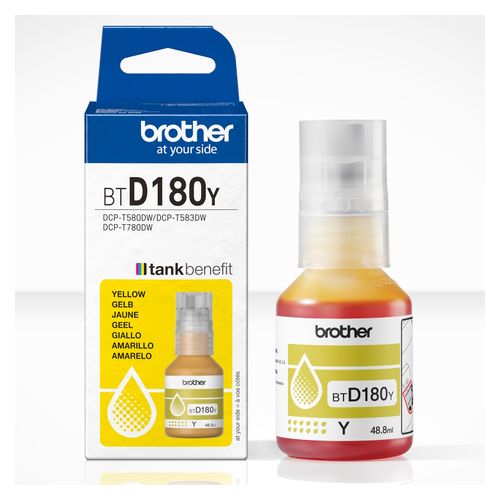 Brother Ink Tank BTD180Y Yellow 48.8ml