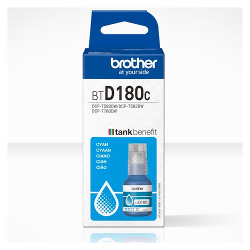 Brother Ink Tank BTD180C Cyan 48.8ml