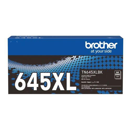 Brother TN-645XLBK Genuine Black High Yield Toner Cartridge