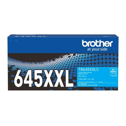Brother TN-645XXLC Genuine Cyan Super High Yield Toner Cartridge