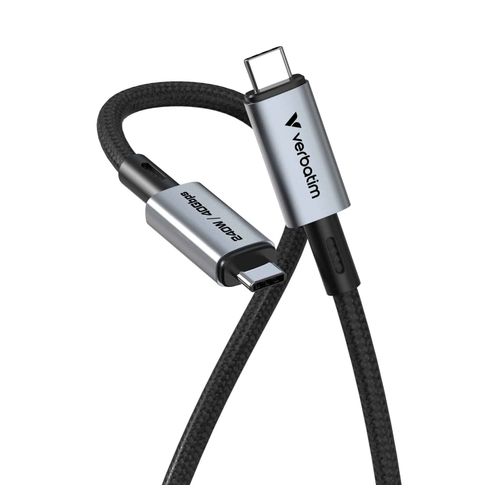 Verbatim Sync & Charge USB-C to USB-C 240W Cable 1.2m