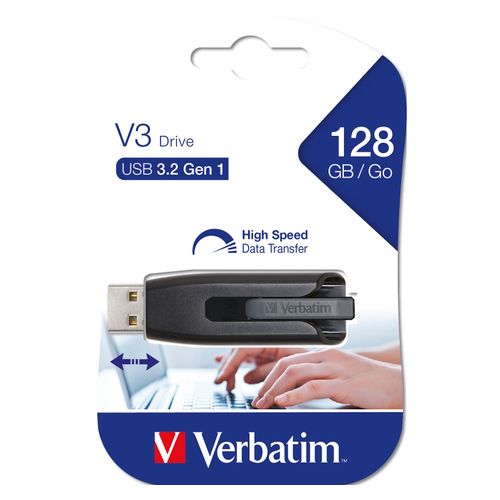 Verbatim Usb Flash Drive 128gb V3 3.0 Usb