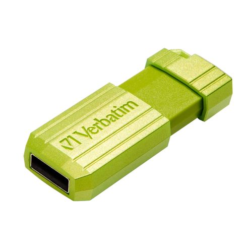 Verbatim Store And Go Usb Flash Drive 16gb Pinstripe Green