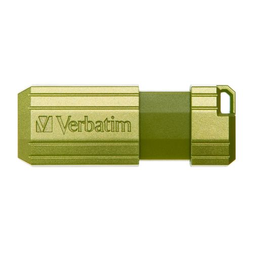 Verbatim Store And Go Usb Flash Drive 16gb Pinstripe Green