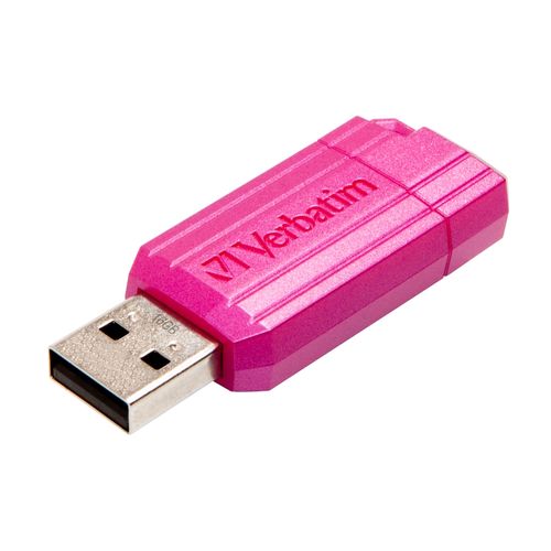 Verbatim Store And Go Usb Flash Drive 16gb Pinstripe Pink