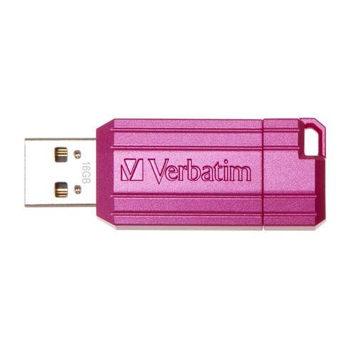 Verbatim Store And Go Usb Flash Drive 16gb Pinstripe Pink