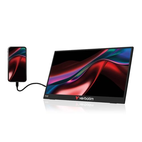 Verbatim Portable Touchscreen Monitors Light Series 15.6'