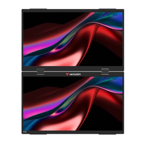 Verbatim Dual Portable Monitor 15.6'