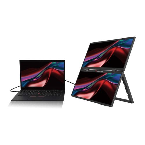 Verbatim Dual Portable Monitor 15.6'