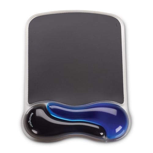 Kensington Mouse Pad Duo Gel Wrist Rest Black/Blue