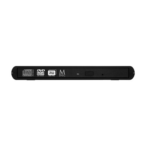 Verbatim CD/DVD Writer External Slimline Mobile Usb 2.0 Black