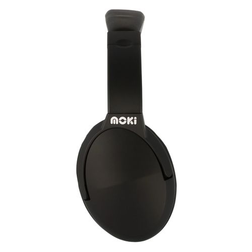Moki Nero Wired Headphones + Microphone Black