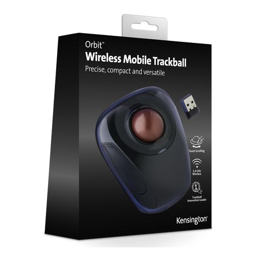 Kensington Trackball Mouse Orbit Wireless Mobile