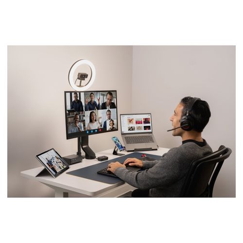 Kensington Monitor Arm Single Space Saving Black
