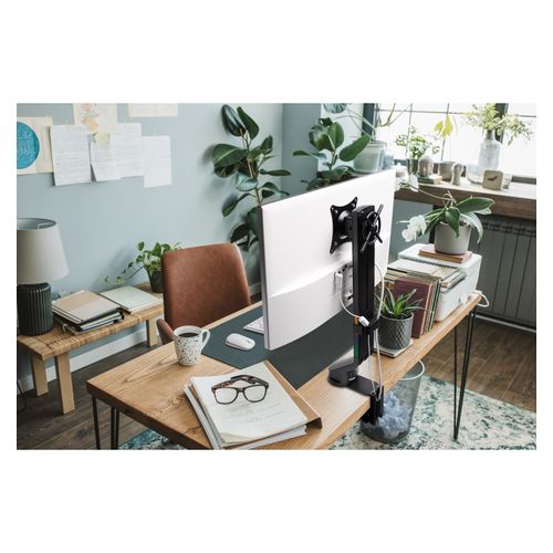Kensington Monitor Arm Single Space Saving Black