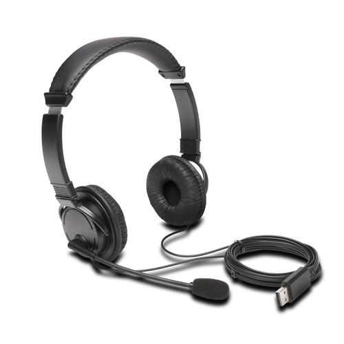 Kensington Headphones Hi-Fi Usb-A With Microphone