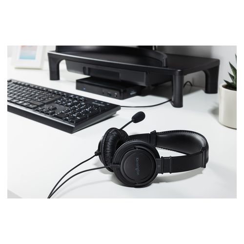 Kensington Headphones Hi-Fi Usb-A With Microphone