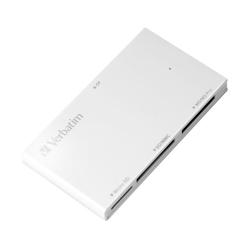 Verbatim Card Reader 4In1 Usb 3.0 4In1 White