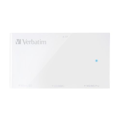 Verbatim Card Reader 4In1 Usb 3.0 4In1 White