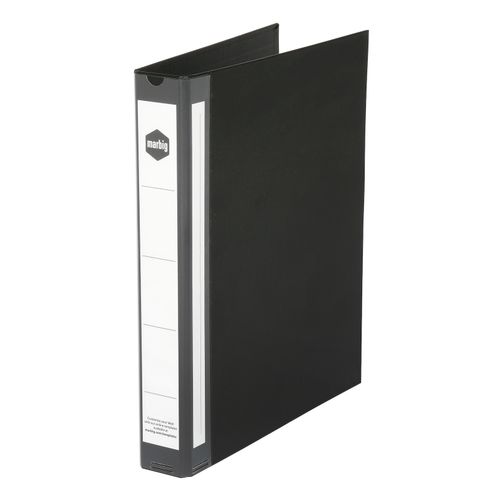 Marbig Ring Binder Deluxe A4 25mm 2d Pe Black