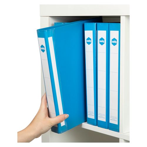 Marbig Ring Binder Deluxe A4 25mm 2d Pe Blue