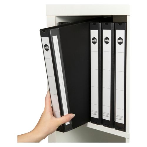 Marbig Ring Binder Deluxe A4 25mm 3d Pe Black