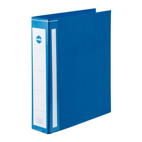 Marbig Ring Binder Deluxe A4 50mm 3d Pe Blue