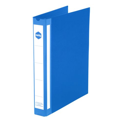 Marbig Ring Binder Deluxe A4 25mm 4d Pe Blue