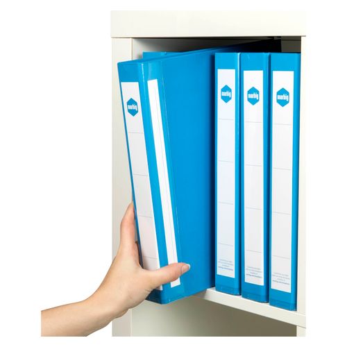 Marbig Ring Binder Deluxe A4 25mm 4d Pe Blue