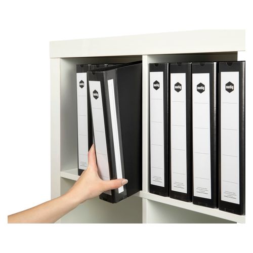 Marbig Ring Binder Deluxe A4 38mm 4d Pe Black