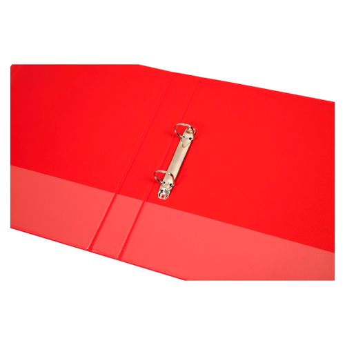 Marbig Clearview Insert Ring Binder A4 25mm 2d Red