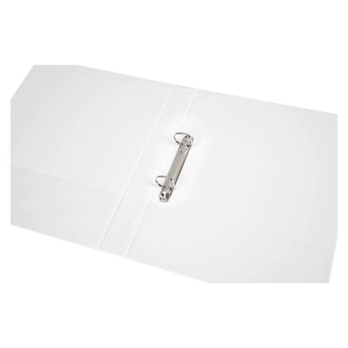 Marbig Clearview Insert Ring Binder A4 25mm 2d White