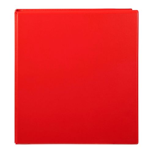 Marbig Clearview Insert Ring Binder A4 50mm 2d Red