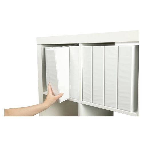 Marbig Clearview Insert Ring Binder A4 50mm 2d White