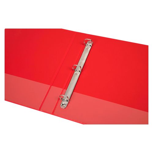 Marbig Clearview Insert Ring Binder A4 25mm 3d Red